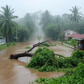 Forte chuva em Salvador