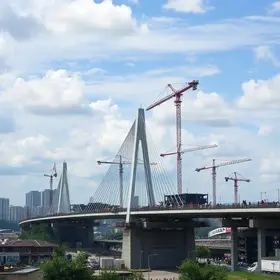 Obras da Ponte Salvador–Itaparica