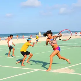 Bahia sedia eventos nacionais de beach tennis infanto-juvenil