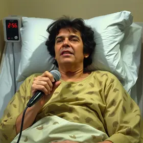 cantor baiano AVC hospitalizado