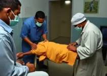 resgate de pacientes de clínica de reabilitação