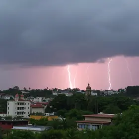 alerta para temporais