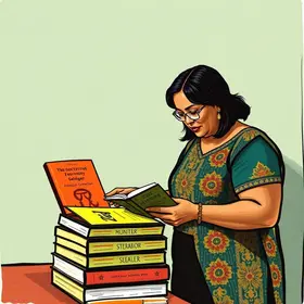 entrega de livros