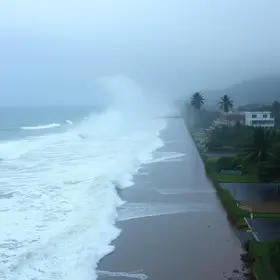 ventos de 70 km/h na Bahia