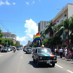 mudanças no trânsito durante a Parada do Orgulho LGBT+
