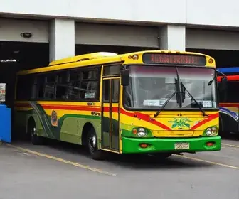 ônibus parados em Salvador