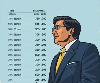 resultado da apuração para senador em Salvador